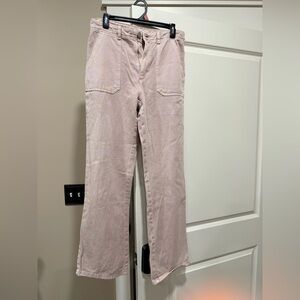 Ring Women's Soft Pink Wide Leg Jeans